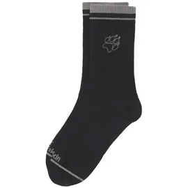 Jack Wolfskin Lange Socken Black/White 41-43