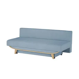 Smart Schlafcouch Mikrofaser 3-Sitzer Beige