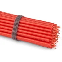 Nklaus Stabkerzen 16 cm 50 St. rot