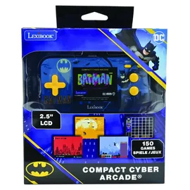 Lexibook Batman Tragbare Konsole 150 GB Schwarz/Blau 150 Spiele