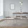 ML-Design Essgruppe Set 5-Tlg Esstisch mit 4 Stühlen, Treibholz, für 4 Personen,