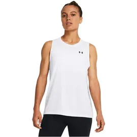 Under Armour Tech Solid Damen Tanktop Weiß M