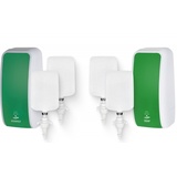 Blanc HYGIENIC KOMPLETT-SET HANDHYGIENE SENSOR: Desinfektionsspender SENSOR + 2 Kartuschen & Schaumseifenspender SENSOR + 2 Kartuschen