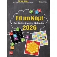 Bassermann Fit im Kopf - der Gehirnjogging-Kalender 2026. Jeden