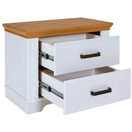 Interlink Nachtschrank Maluno 68 x 41 x 53,2 cm Weiß