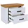 Interlink Nachtschrank Maluno 68 x 41 x 53,2 cm Weiß