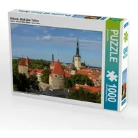 Calvendo Estland - Blick über Tallinn (Puzzle)