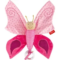Sigikid Schmetterling Schmusetuch 27 cm Rosa