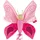 Sigikid Schmetterling Schmusetuch 27 cm Rosa