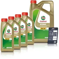 Castrol 9 L EDGE 5W-30 C1 + Ölwechsel-Anhänger [Hersteller-Nr. 15F827]