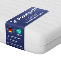 Träumegut24 AquaFlex 7-Zonen Matratze 90x200 cm | H2&H3 | Ergonomische Kaltschaummatratze | Hypoallergen & Antibakteriell | Bezug abnehmbar & waschbar | Oeko-TEX® | (12cm, 90 x 200 cm)