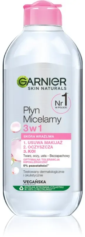 Garnier Skin Naturals Mizellenwasser für empfindliche Haut 400 ml