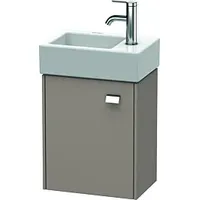 Duravit Brioso Waschtischunterbau BR4049L1043 364x239mm, Basalt Matt, Tür links,
