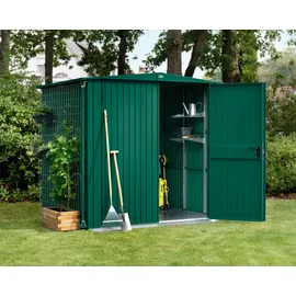 Hörmann Gerätehaus Trend-S 2,58 x 2,48 m Moosgrün