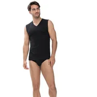 MEY Dry Cotton Muscle Shirt Schwarz XX-Large Herren