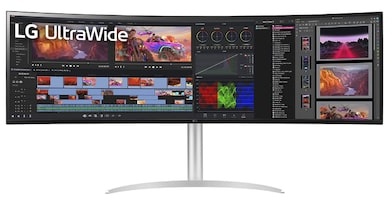 LG 49WQ95X-W 124,46cm (49") DQHD 32:9 IPS Curved Monitor HDMI/DP/USB-C 144Hz HDR