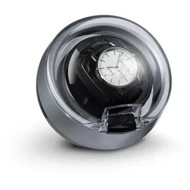 Klarstein St. Gallen ll Premium Uhrenbeweger 4 Geschwindigkeiten 3 Rotationsmodi Silber