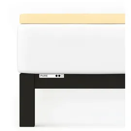 schlafgut Pure Topper Baumwolle 90 x 190 - 100 x 220 cm yellow mid