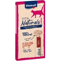 Vitakraft Naturals Liquid Snack Rind (5 Stk.) Packungen