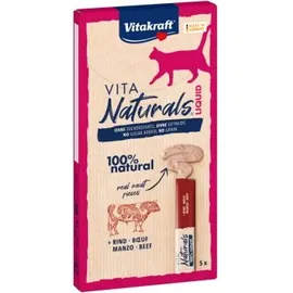 Vitakraft Naturals Liquid Snack Rind (5 Stk.) Packungen