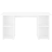 borchardt Möbel Schreibtisch Kai weiß matt