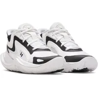 Under Armour Jet ́25 Basketballschuhe Kinder 100 - white/black/black 39