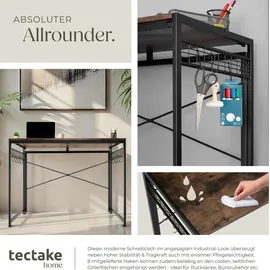 Tectake tectake® Schreibtisch Paterson klappbar, 102x51x77cm - Gr.: onesize