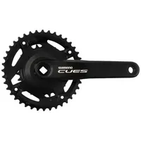Shimano Cues Fc-u4000 2s Kurbelgarnitur - Black - 175