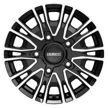 Dezent KE black/polished 7x17 ET59 5x130 ML78.1