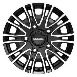 Dezent KE black/polished 7x17 ET59 5x130 ML78.1