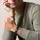 Fossil Everett Armband Leder Metall schwarz JA7316998