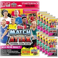 Topps Match Attax 2018/19-1 Starter 10 Booster Deutsch