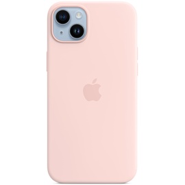 Apple Silikon Case mit MagSafe für iPhone 14 Plus kalkrosa