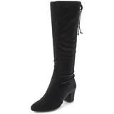 LASCANA BELLE AFFAIRE Stiefel Damen schwarz samt Gr.37