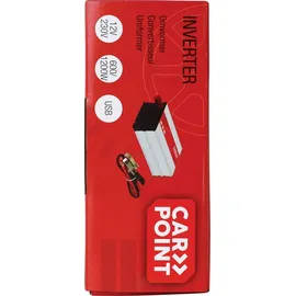 Carpoint 0510352 Wechselrichter max 1200W, mit Sicherung