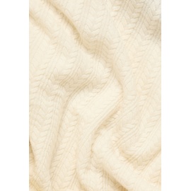 Eterna Strick Pullover in off-white unifarben, off-white, L,