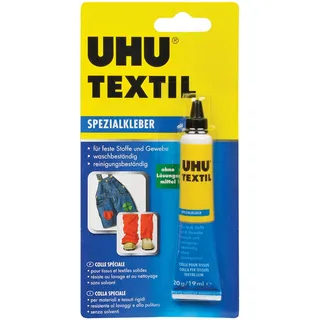 UHU Textil Spezialkleber Transparent 20 g