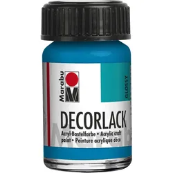 Marabu 113039056 Marabu Decorlack Acryl Cyan 056, 15 ml