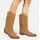 FELMINI Bikerboots Damen Braun 39