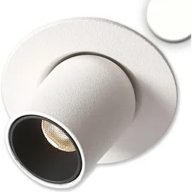 ISOLED LED Einbauleuchte Pipe MiniAMP 3 rund weiß