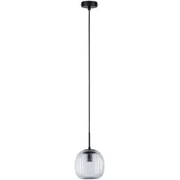 Paulmann 71147 Pendelleuchte Ruya E14 max. 20W Glas/Schwarz matt