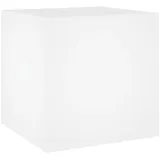 vidaXL Pflanzgefäß 40 x 40 x 40 cm Weiß