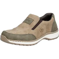 Rieker Herren 3354 Slipper, Beige, 40 EU Weit