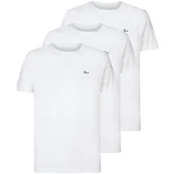 Petrol Industries Shirt Basic-Shirts im 3 Pack mit Rundhalsausschnitt
