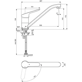 Ideal Standard CeraFlex BlueStart (BC129AA)