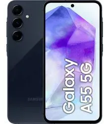 Samsung Galaxy A55 5G Smartphone 128 GB 16.8 cm (6.6 Zoll) Blau Android? 14 Hybrid-Slot