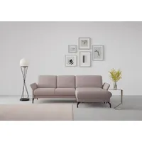 sit&more Ecksofa »Fashion L-Form«, wahlweise mit Kopfteilverstellung und Vorziehsitz, motorisch