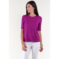 Seidel Moden T-Shirt SEIDEL MODEN Gr. 50, lila (beere) Damen Shirts Jersey mit Halbarm und Rundhalsausschnitt
