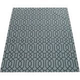 Paco Home Teppich Varadero 462, rechteckig, 2 mm 3D-Design, Kurzflor, Wohnzimmer Skandinavischer Stil Modern grau Beige, Grösse:160x220 cm x 220 cm x 2 mm