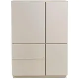 HBZ Vince Highboard 103 x 142 x 38 cm beige